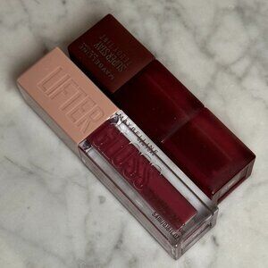Maybelline Lifter Lip Gloss & Super Stay Teddy Tint Set | Petal & Mascara Tear